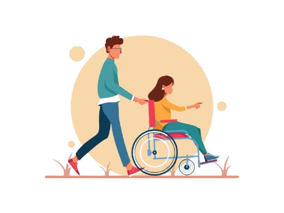 world-disability-day-man-and-woman-in-wheelchair-walking-female-character-undergoing-rehabilitation-after-trauma-or-disease-character-illustration-free-vector-removebg-preview